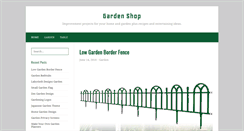 Desktop Screenshot of gardenateaseshops.com