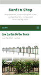 Mobile Screenshot of gardenateaseshops.com